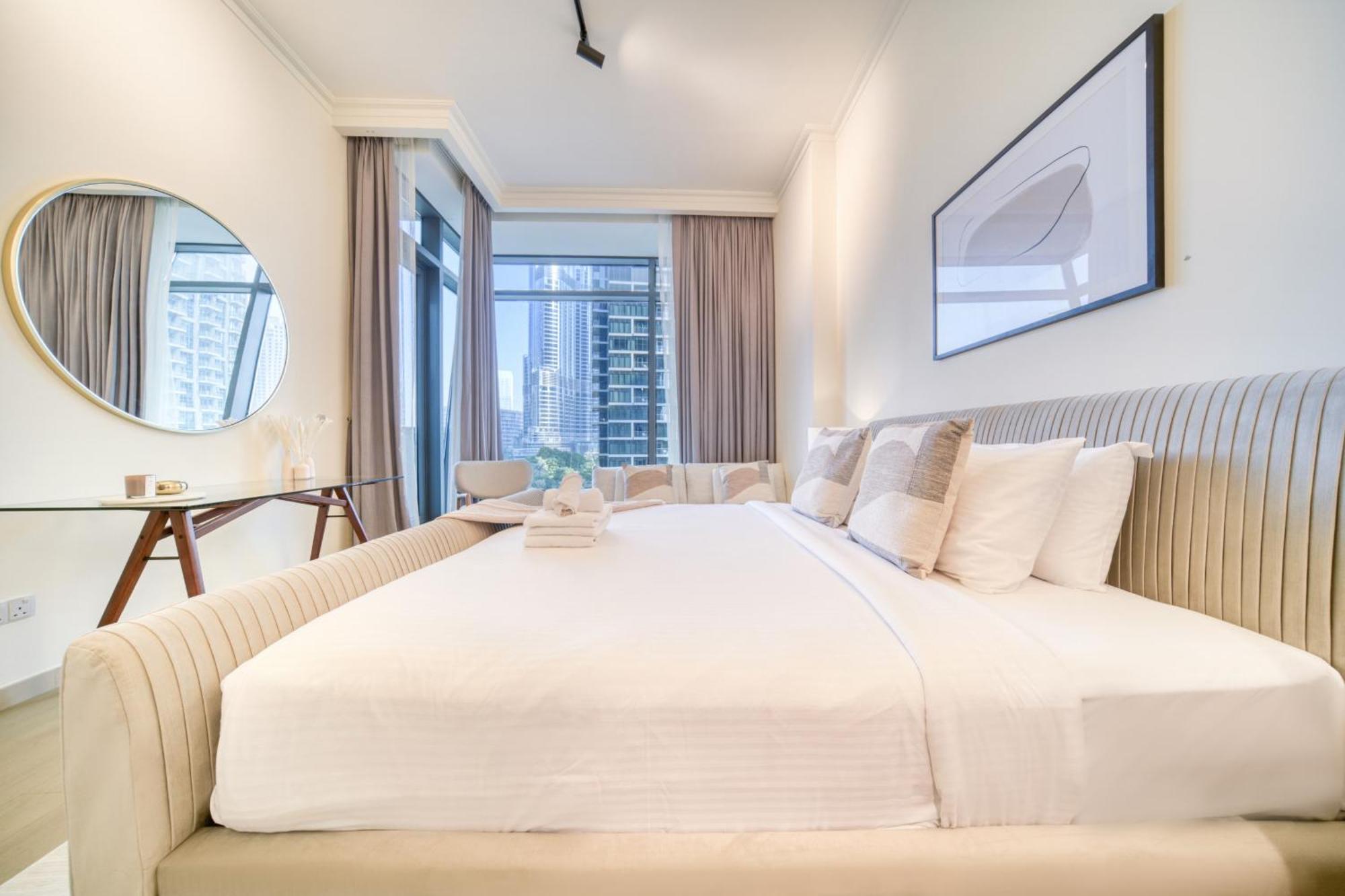 Burj Vista, Downtown Dubai - Burj Khalifa View - Mint Stay Экстерьер фото